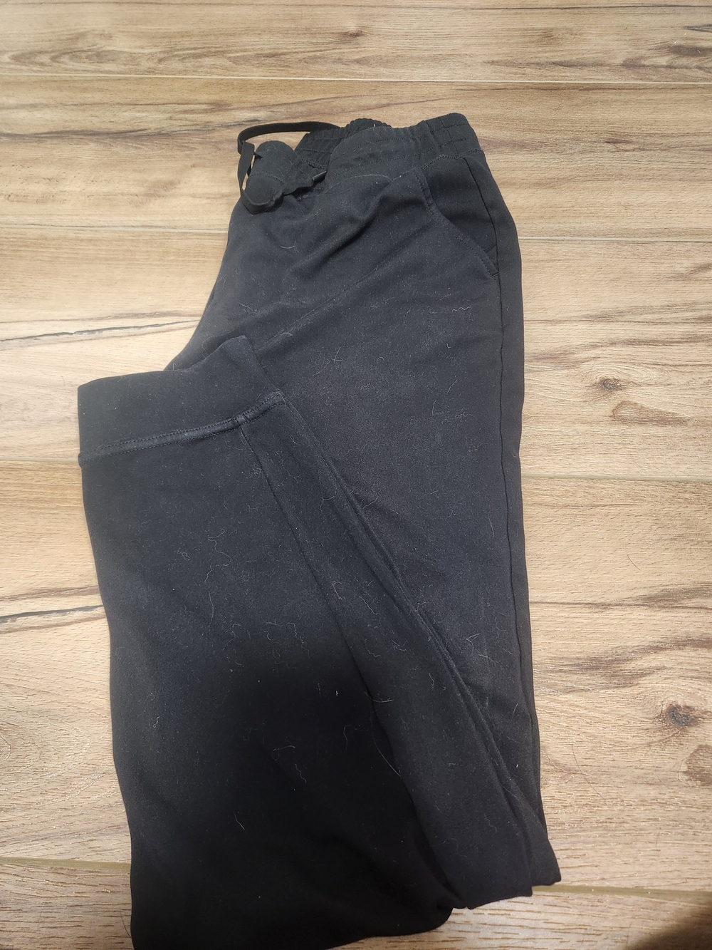 Women's Black Track Joggers - Casual Everyday Comfort